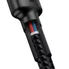 USB-C į USB-C laidas Baseus CATKLF-G91 1 m, USB C jungtys, 0,48 Gbit/s, juodas