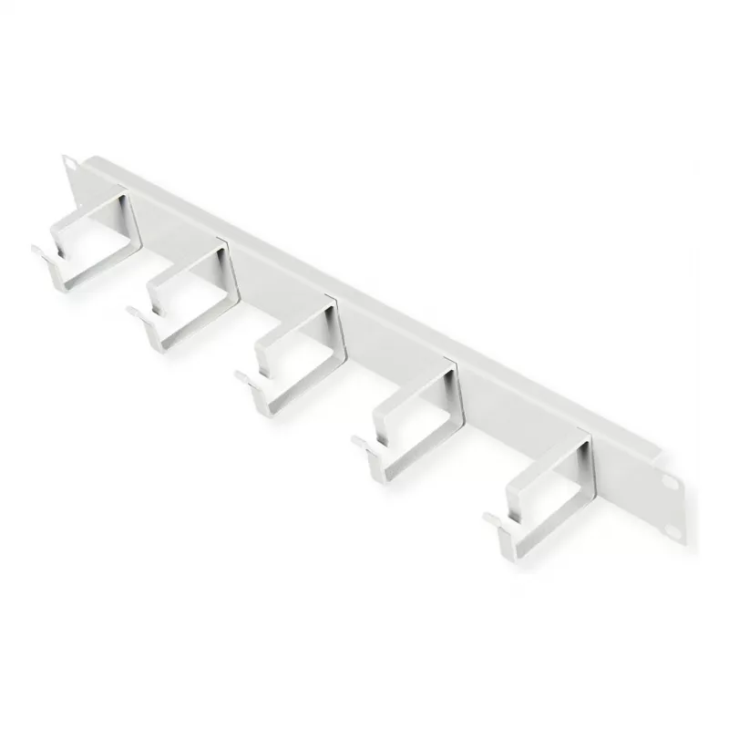 ROLINE 19 colių rangavimo skydas 1 U, 40 x 60 mm, pilkas