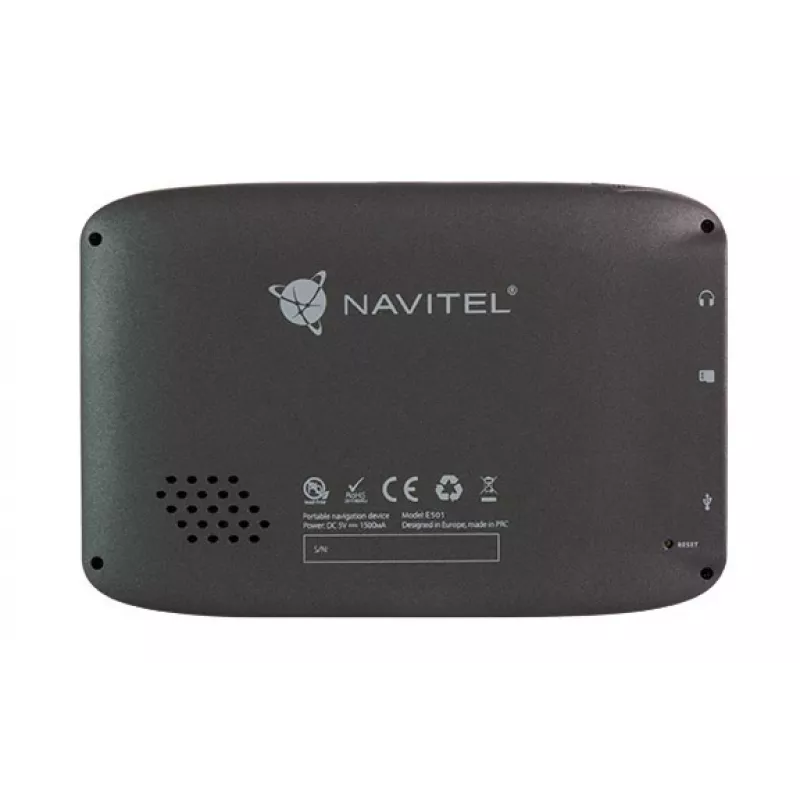 Navitel E501 Navigatorius 12,7 cm (5 colių) TFT jutiklinis ekranas Pilka