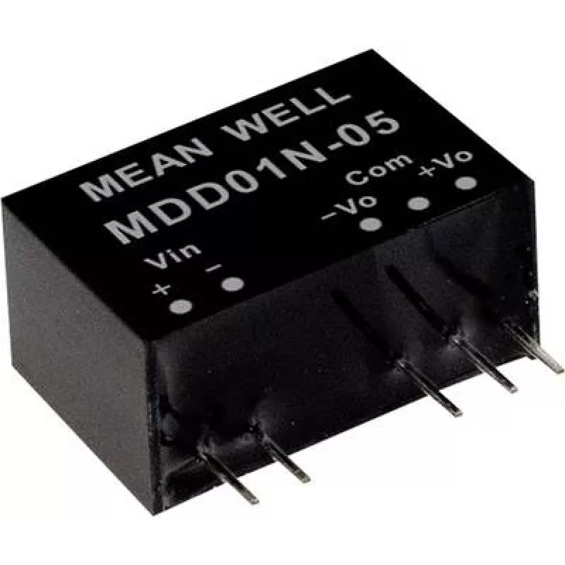Maitinimo adapteris MEAN WELL MDD01M-05 1 W Įvestis 10.8-13.2 V Išvestis 5 V