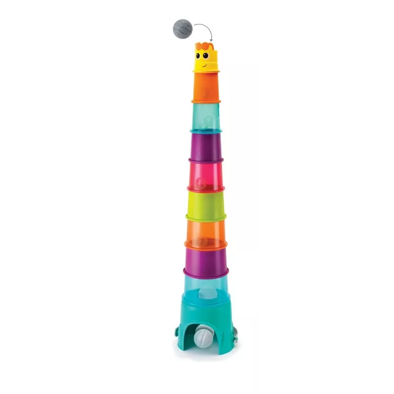 Daugiafunkcis Giraffe Tower XL, B-kids, modelis 1164702NN, aukštis 120 cm, žaidimų ir veiklos bokštas