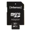 Intenso Performance - „Flash“ atminties kortelė (su microSDXC į SD adapteriu) - 64 GB - UHS-I U1 / 10 klasė - microSDXC UHS-I (3424490)