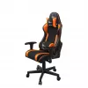 Žaidimų kėdė GEMBIRD GC-SCORPION-04X juodai oranžinė ergonomiško dizaino, reguliuojama sėdynė, aukšta atlošo dalis