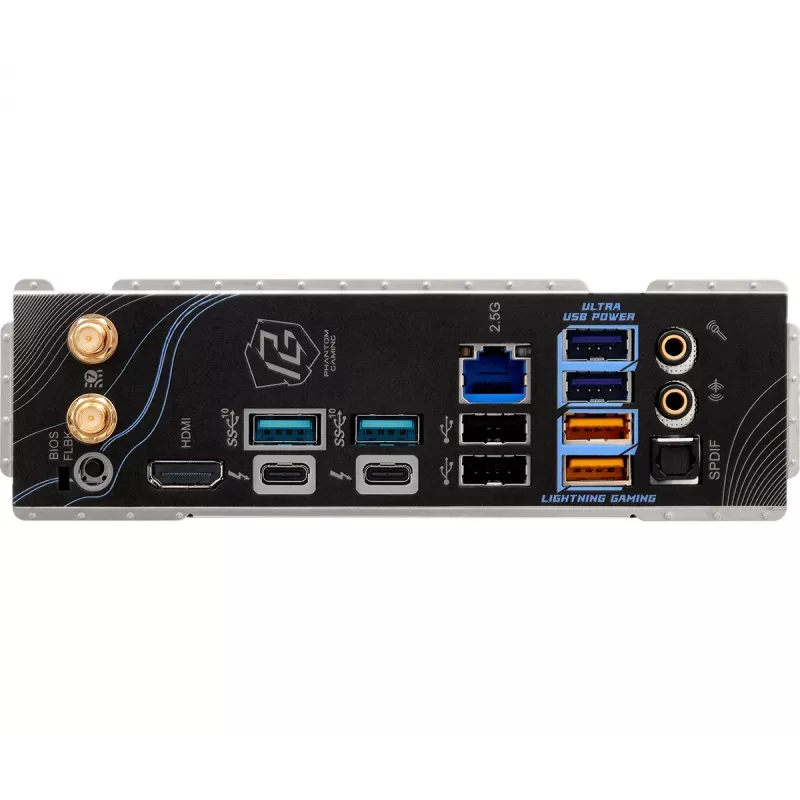 Pagrindinė plokštė ASRock Z890 Riptide WiFi — Intel Z890, LGA1851, ATX, DDR5, 4 DIMM, Wi‑Fi 7, 2.5Gb LAN, Thunderbolt 4