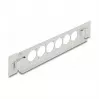 Patch panel DeLOCK 10 colių D tipo 6 prievadų, montavimas be įrankių, pilkas