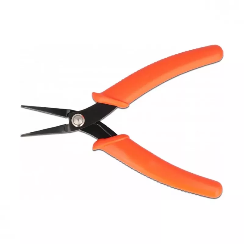 Ilgos nosies replės DeLOCK 90544 oranžinės 14,2 cm