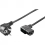 Maitinimo kabelis Goobay 96042 juodas 1,5 m CEE7/7 C13 250 V 16 A