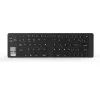 Belaidė klaviatūra Inca IBK-579BT Bluetooth 66 klavišai metalinė sidabrinė