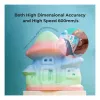 3D spausdinimo gija Creality PLA 1,75 mm, 1 kg — mėlyna / žalia / rožinė (Creality 3301010424)
