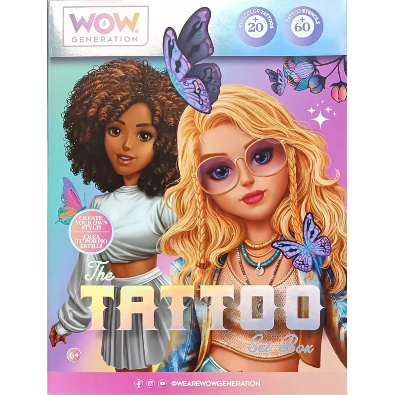 Kūrybinis tatuiruočių rinkinys