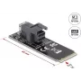 DeLOCK 61070 vidinis SFF-8643 adapteris M.2 Patinas 32 Gbit/s Juodas