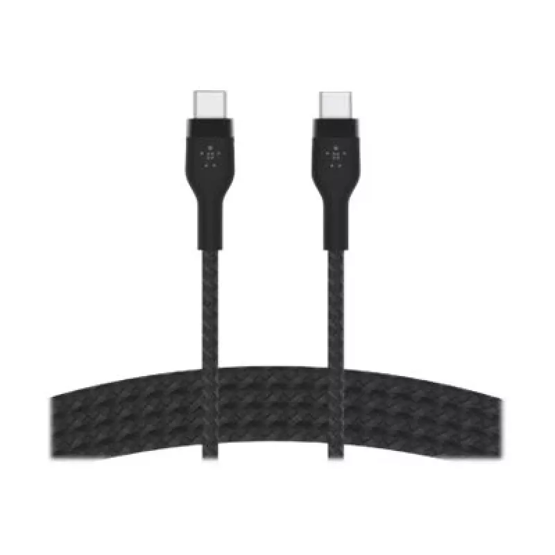 Belkin BOOSTCHARGE PRO Flex USB kabelis 1 m USB 2.0 USB C juodas (CAB011BT1MBK)