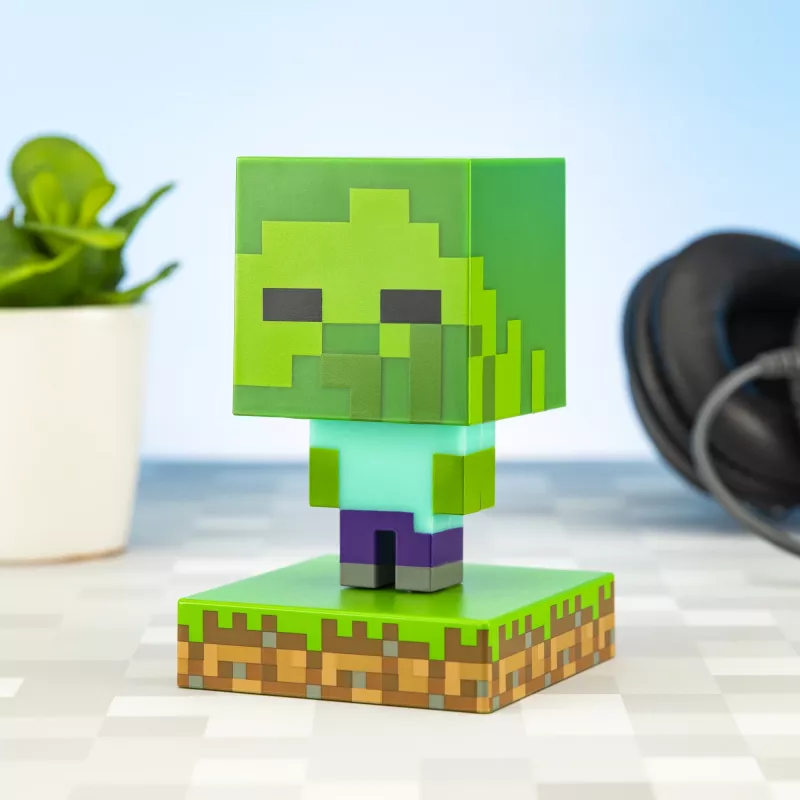 Stalinė lempa Paladone Light Paladone Minecraft Zombie Light PP6592MCFV4 LED
