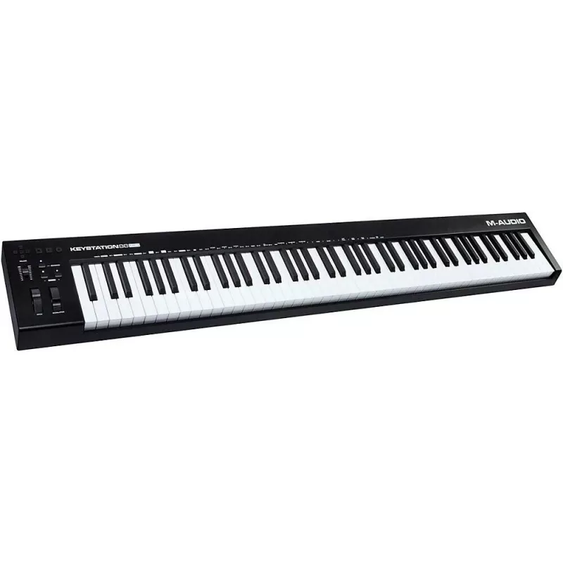 M-AUDIO Keystation 88 MK3 MIDI klaviatūra 88 klavišai USB juoda, balta