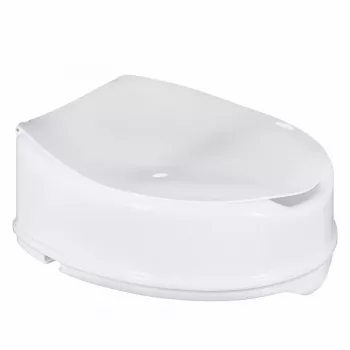 Pakeliamo tualeto sėdynės priedas ActionMed NT15AM — prailginimas, 15 cm aukštis, polipropilenas, užrakinamas, maks. apkrova 180 kg, vidinė anga 210×268 mm, plotis 360 mm