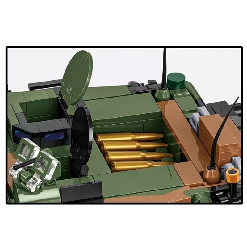 Konstruktorius Cobi M1A2 SEPV3 Abrams modelis su 1065 kaladėlėmis