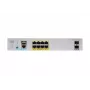 Cisco - Catalyst 2960CX-8PC-L - komutatorius - valdomas - 8 x 10/100/1000 (PoE+) + 2 x SFP + 2 x 10/100/1000 Stalinis stovo montavimo DIN bėgelio montavimo sieninio montavimo PoE+ (124