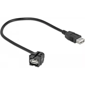 Keystone modulis USB 2.0 A moteriška 250° DeLOCK 86870