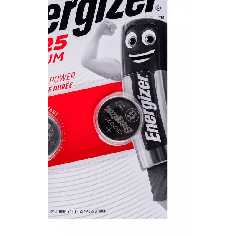 ENERGIZER BATERIJA SPECIALIZUOTA CR2025/2, 3V, ECO