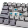 Ducky One 3 Mini klaviatūra, žaidimams, USB, JAV anglų, pilka
