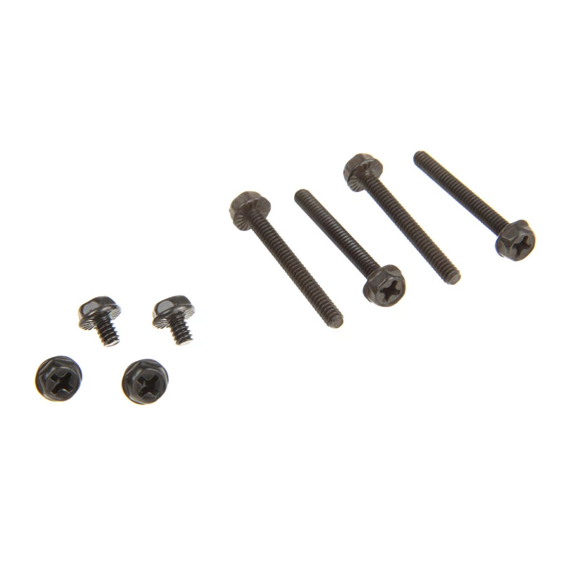 Varžtas/Įvorė XSPC MPN 5060175582379, juodas, ilgis 6 mm, pakuotėje 8 vnt.