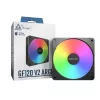 Montech GF120 V2 ARGB kompiuterio korpuso ventiliatoriaus modulis 12 cm juodas 1 vnt.