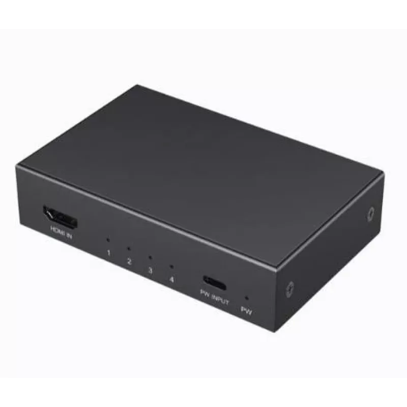 HDMI skirstytuvas Gembird GEMBIRD DSP-HDMI4K-4P-01 — 4 prievadų 4K