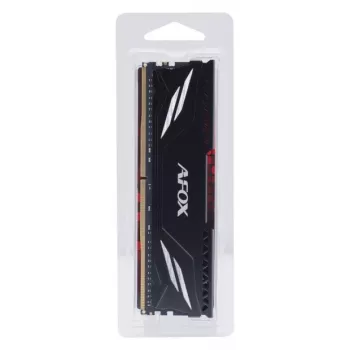 DDR4 16 GB 3200 MHz CL16 RAM modulis — AFOX GAMING AFLD416PS1CAB, vieno rango, XMP2, 1,35 V, juodas šilumos sklaidytuvas