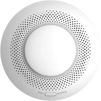 Dūmų detektorius EZVIZ CS-T4C — belaidis ZigBee, 3V ličio baterija, 87×35×87 mm, 85 dB, paviršinis montavimas, baltas