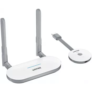 Belaidė HDMI AV signalo perdavimo sistema Unitek V1183A01, siųstuvas ir imtuvas, veikimo nuotolis iki 50 m