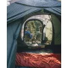 Outwell Earth 5 Plus dviejų kambarių tunelinė palapinė | 5 asmenims | Žalia