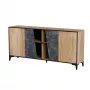 Cama 4D komoda OVO 180x38xH83 ąžuolas/betonas