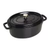 Staub Cocotte troškintuvas 4,2 l juodas