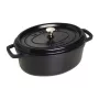 Staub Cocotte troškintuvas 4,2 l juodas