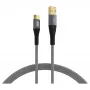 EFB Elektronik USB-A į USB-C kabelis 60W QC 3A pilkas - Kabelis - Skaitmeninis/Duomenų (USB-AC-00002)