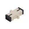 Extralink SC/UPC adapteris, daugiamodis, simpleksas, pilkas