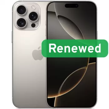 C klasė | Apple iPhone 16 Pro | 6,3 col. OLED | 5G | 256 GB | natūralus titanas | iOS | Apple Renew