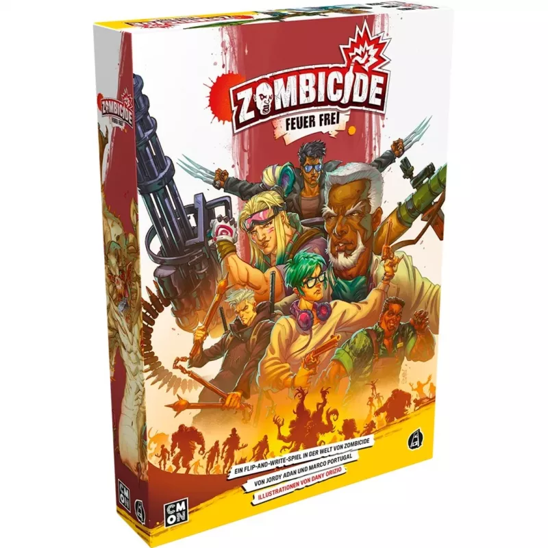 Zombicide Feuer Frei Šeimos Žaidimas