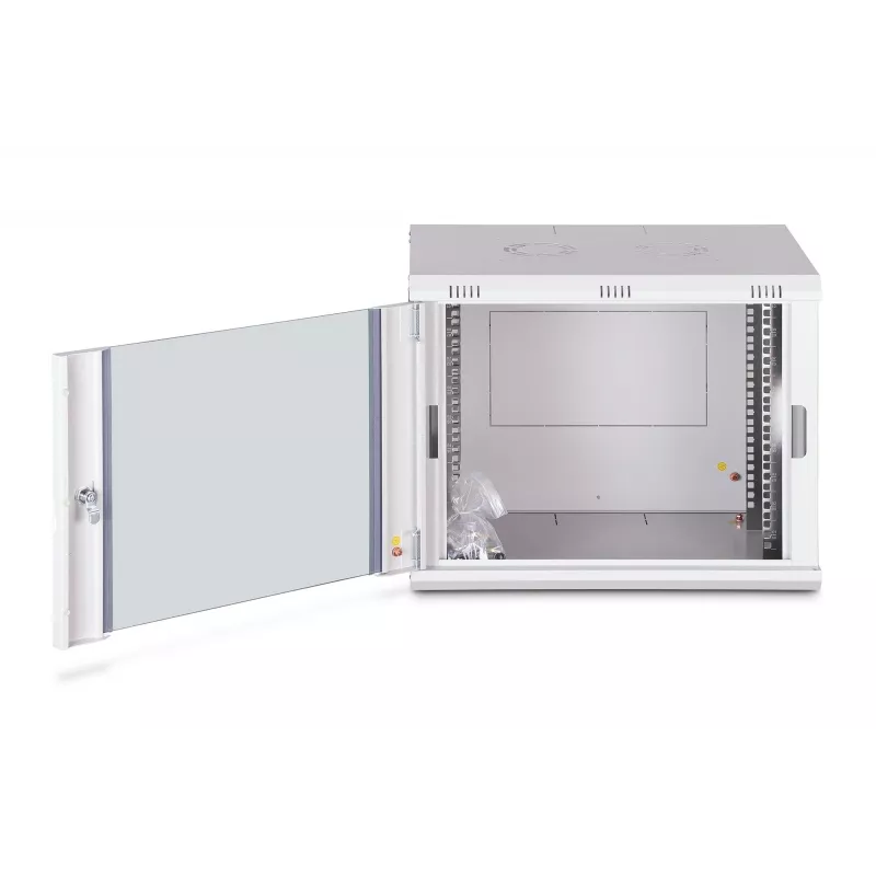 Sieninis 9U korpusas-stovas DIGITUS Dynamic-N DN-37104, 600x450 mm, IP20, raktinis užraktas, nesumontuotas