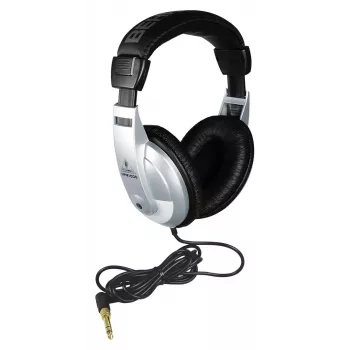 Behringer HPM1000 ausinės / ausinių komplektas, laidinės, muzikai, juodos, sidabrinės
