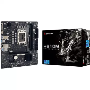 BIOSTAR H610MHD5 DDR5 Micro-ATX pagrindinė plokštė