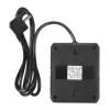 Maitinimo lizdų blokas MACLEAN MCE387 B — 2 lizdai, 3×USB A, 110–240V, 1,5 m kabelis, maks. 2500W