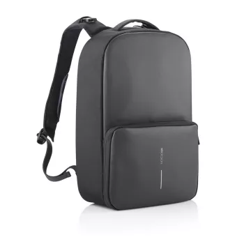 Kuprinė XDDESIGN FLEX GYM BAG — 24 L, tinka 15,6 col. / 39,6 cm planšetei / nešiojamam kompiuteriui, paminkštintos reguliuojamos petnešos, juoda