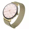 Išmanusis laikrodis Garett Verona 2 Gold Mesh su Bluetooth ir širdies ritmo monitoriumi