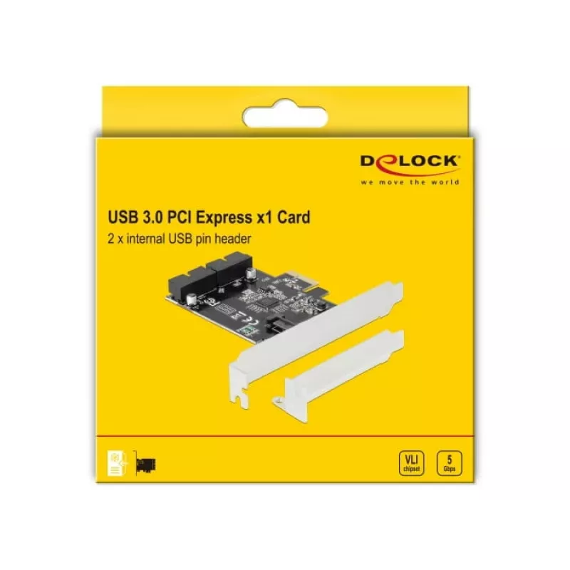 Vidinis USB 3.2 Gen 1 adapteris DeLOCK 90387