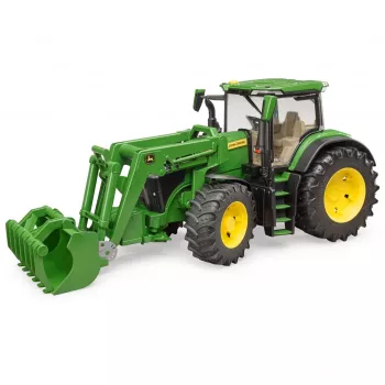 Traktorius BRUDER John Deere 7R 350 žaislas — ABS, rekomenduojamas amžius 3+