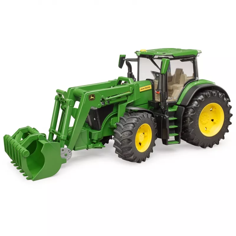 Traktorius BRUDER John Deere 7R 350 žaislas — ABS, rekomenduojamas amžius 3+