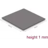 Termo pagalvėlė DeLOCK 18472 3,2 W/m·K Pilka 100x100x1 mm