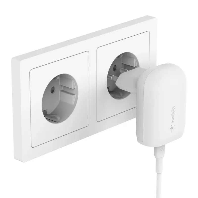 Įkroviklis Belkin WCA005vfWH Nešiojamajam Kompiuteriui Imaniajam Telefonui Planšetiniam Kompiuteriui Baltas