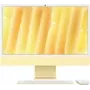APPLE iMac Z1EK 59,62cm 23,5Zoll standartinis stiklas M4 10C CPU/10C GPU/16C N.E. 16GB 256GB SSD Gbit Eth MM NumKey TID DE Geltonas (Z1EK-Z1EKD/A-07E980)